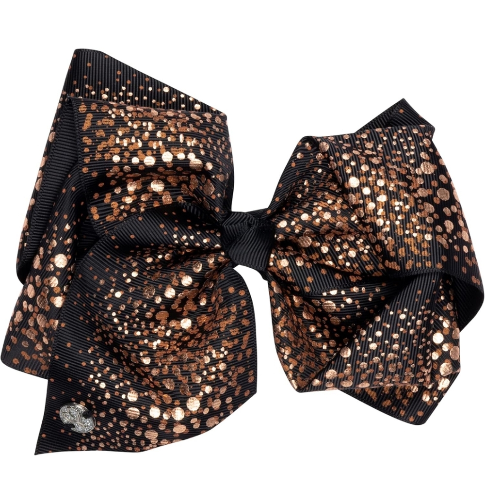 JoJo Siwa 7 Inch Large JOJO Bow with Metal Pin Barrette Clip